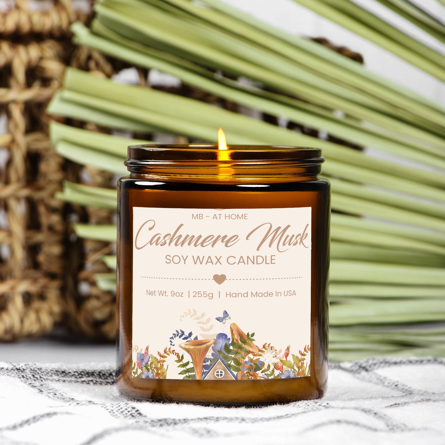 Cashmere Musk Candle 9oz