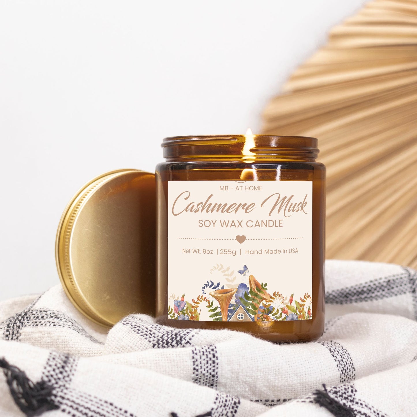 Cashmere Musk Candle 9oz