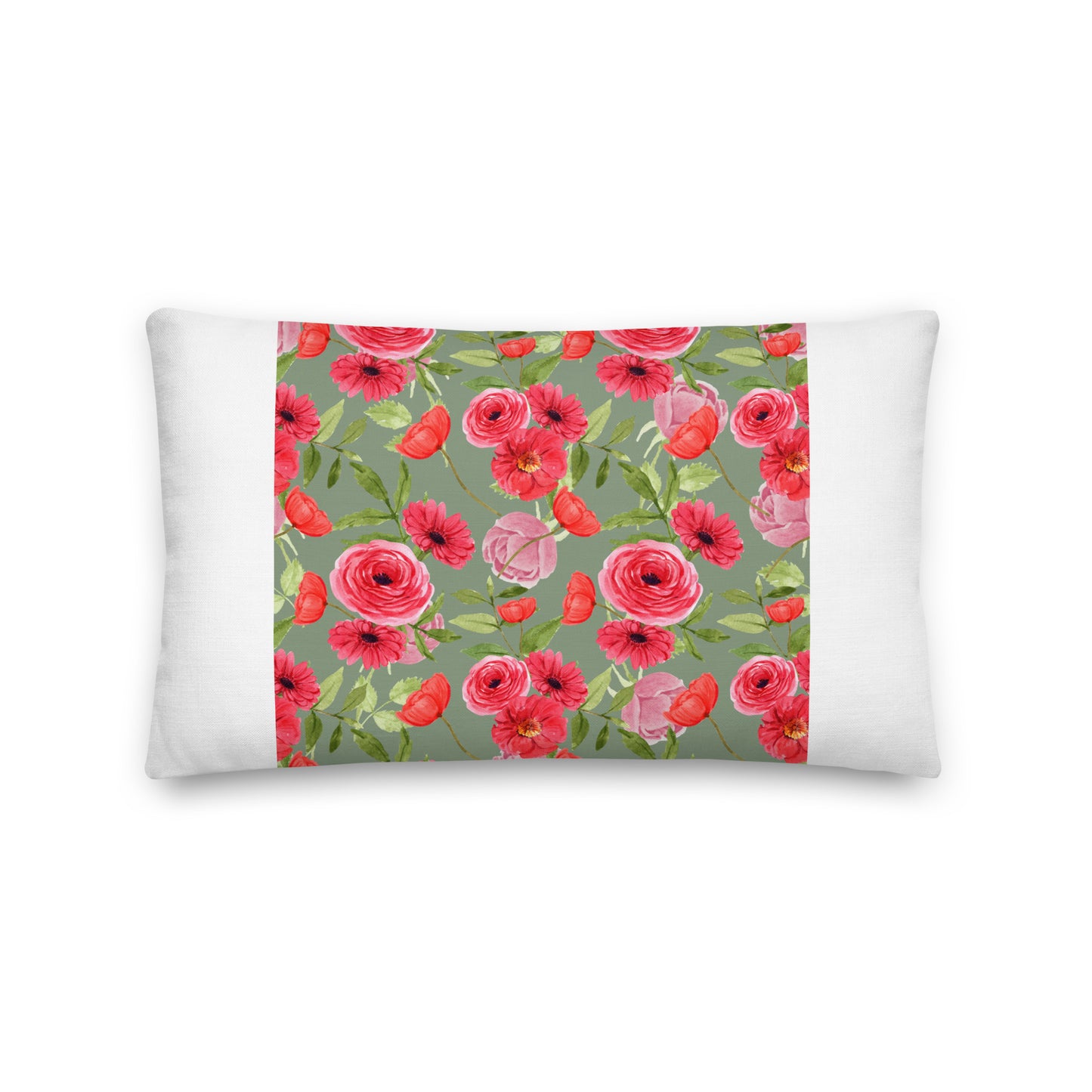 Cottage Floral Premium Pillow