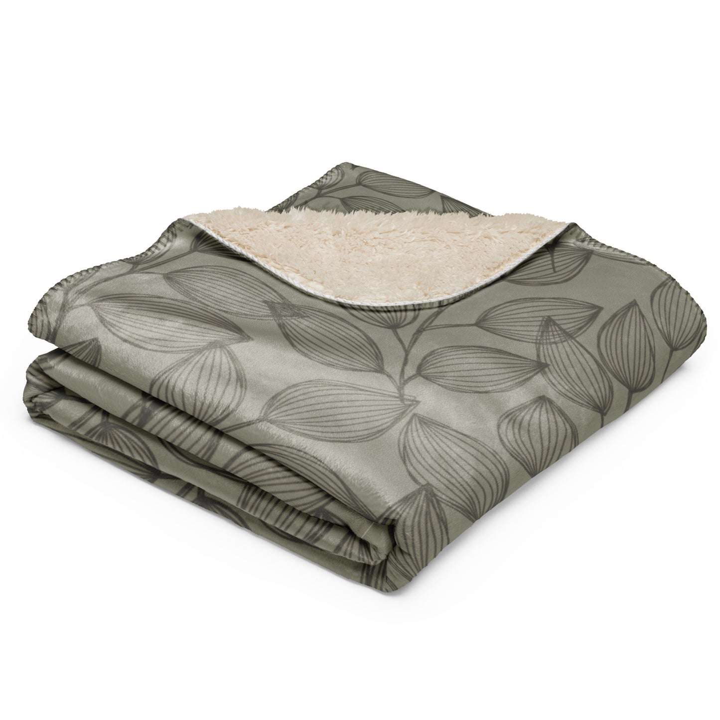 Muted Gray/Green Leafed Sherpa